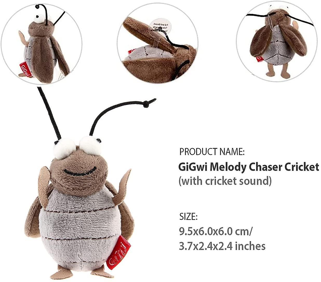 Foto 4 pulgar | Juguete Interactivo Para Gatos Huoguo Animal Sound Squeaking Cricket - Venta Internacional.
