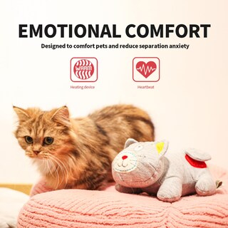Foto 5 | Juguete Calmante Para Gatos All For Paws Afp Heartbeat De Peluche - Venta Internacional.
