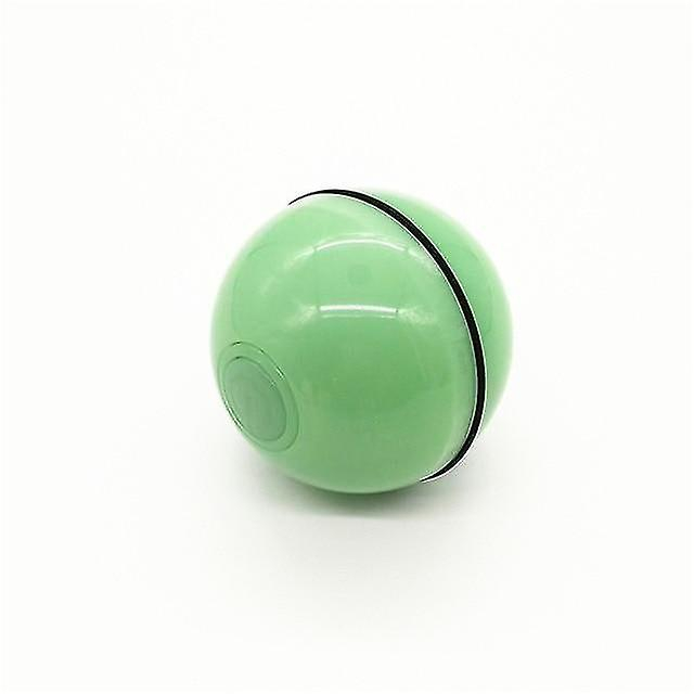 Bola Rodante Automática Recargable Cat Toy Huoguo, Verde - Venta Internacional.