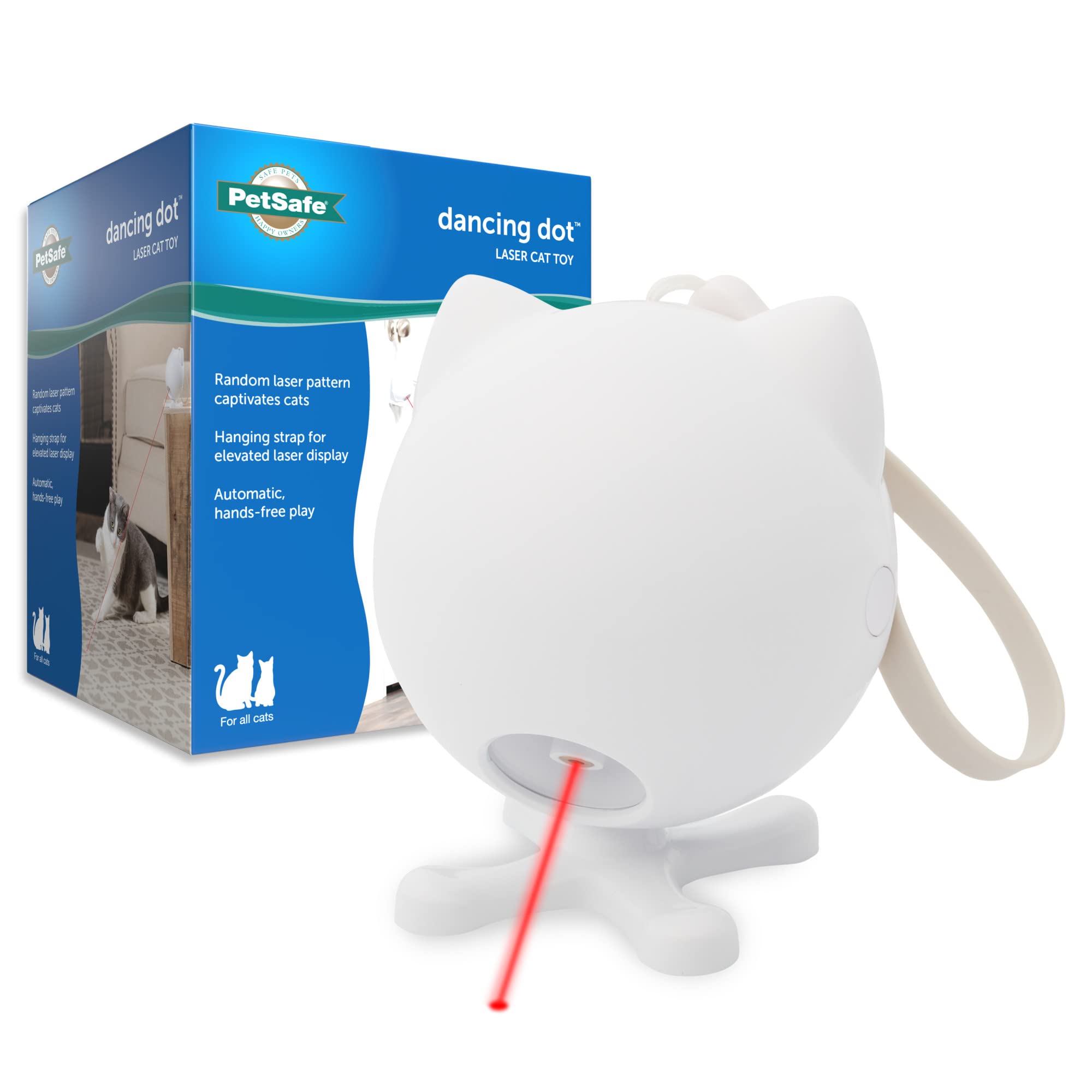 El Juguete Láser Automático Para Gatos Petsafe Dancing Dot Alivia La Ansiedad - Venta Internacional.