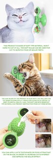 Foto 5 | Cepillo Para Rascar Juguetes Para Gatos Windmill, Tocadiscos, Juguetes Para Mascotas - Venta Internacional.