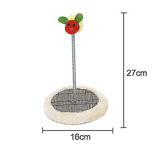 Foto 4 pulgar | Juguete Giratorio Para Gatos Huoguo, De Madera, 300 G, Rojo - Venta Internacional.