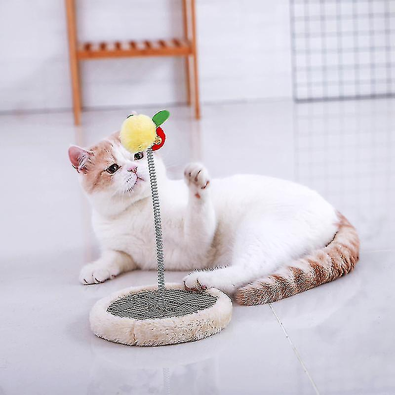 Foto 5 pulgar | Juguete Giratorio Para Gatos Huoguo, De Madera, 300 G, Rojo - Venta Internacional.