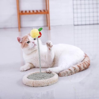 Foto 4 | Juguete Giratorio Para Gatos Huoguo, De Madera, 300 G, Rojo - Venta Internacional.