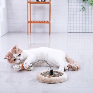 Foto 5 | Juguete Giratorio Para Gatos Huoguo, De Madera, 300 G, Rojo - Venta Internacional.