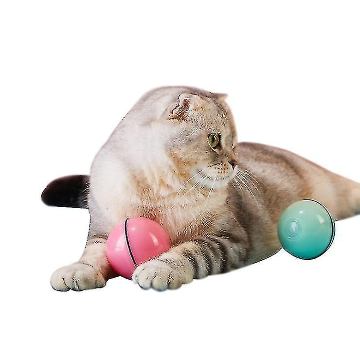 Foto 4 pulgar | Cat Toy Ball, Carga Usb, Cambio De Dirección Automático, Color Rojo - Venta Internacional.