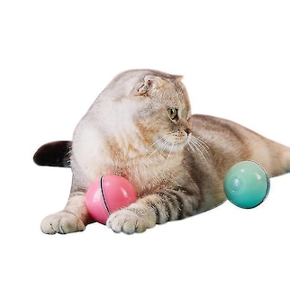 Foto 3 | Cat Toy Ball, Carga Usb, Cambio De Dirección Automático, Color Rojo - Venta Internacional.