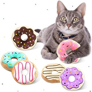 Foto 1 | Chuchería Masticable Catnip Toys Cityvolyeen Donut Para Gatos Y Gatitos - Venta Internacional.