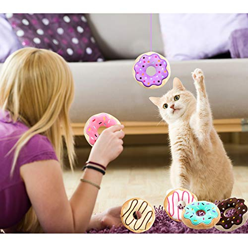 Foto 6 pulgar | Chuchería Masticable Catnip Toys Cityvolyeen Donut Para Gatos Y Gatitos - Venta Internacional.