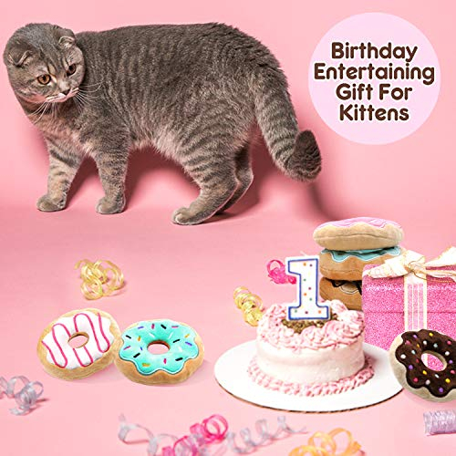 Foto 6 | Chuchería Masticable Catnip Toys Cityvolyeen Donut Para Gatos Y Gatitos - Venta Internacional.