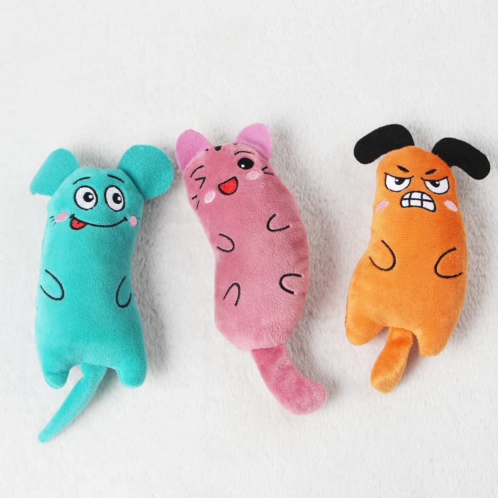 Catnip Toys Huoguo Para Gatos Resistentes A Las Mordeduras, 3 Unidades - Venta Internacional.