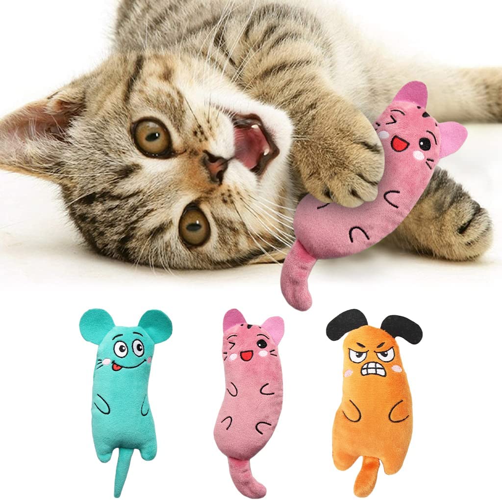 Foto 3 pulgar | Catnip Toys Huoguo Para Gatos Resistentes A Las Mordeduras, 3 Unidades - Venta Internacional.