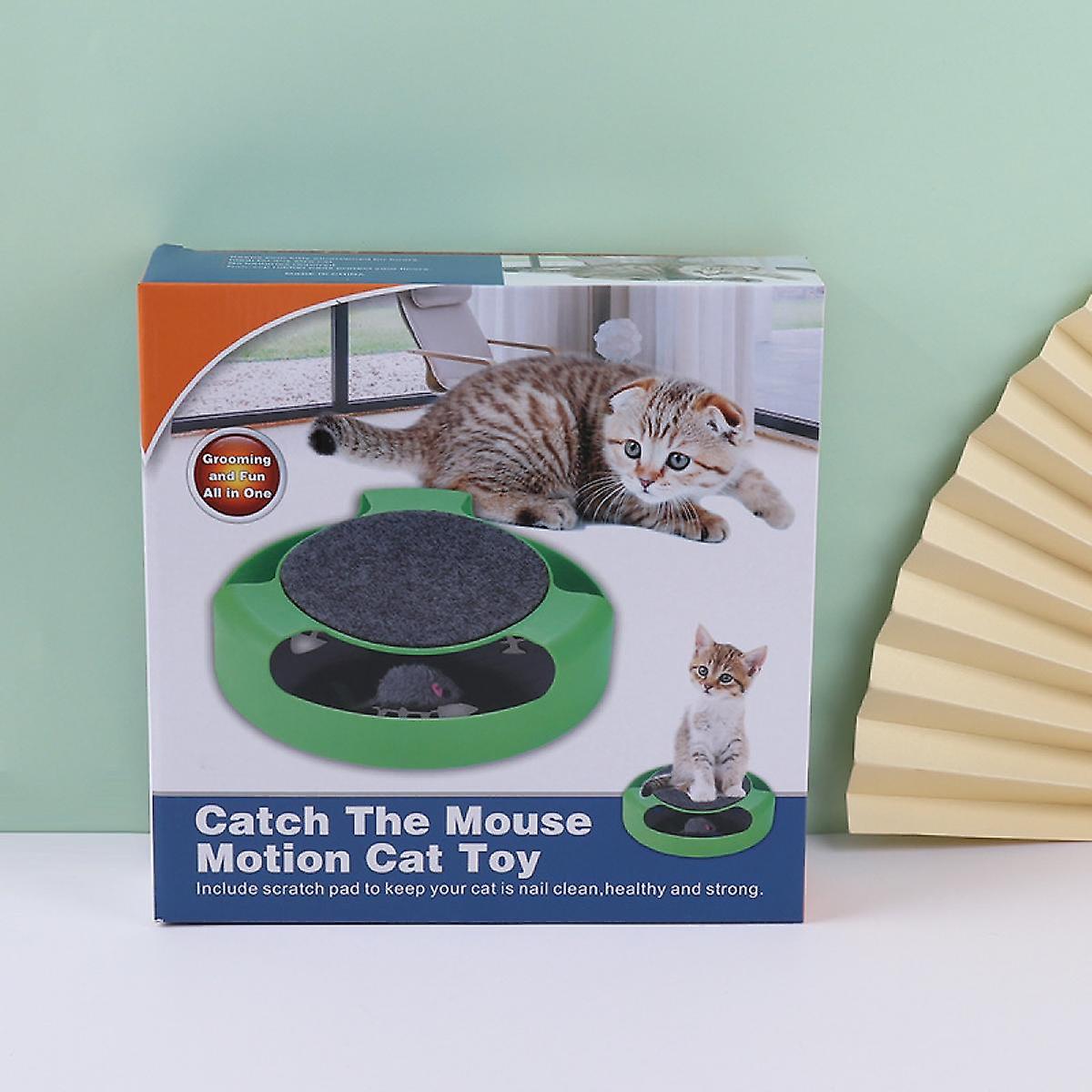 Foto 2 pulgar | Ratón Giratorio Con Forma De Rompecabezas Con Forma De Gato (huoguo) - Venta Internacional.