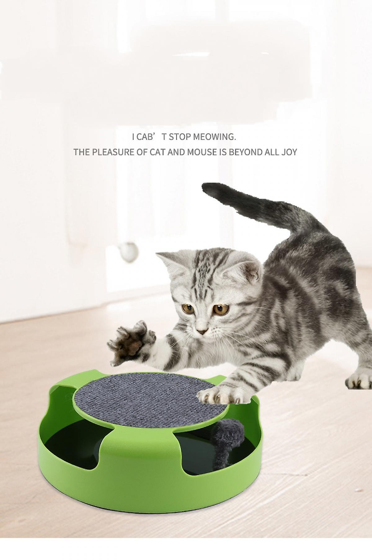 Foto 4 pulgar | Ratón Giratorio Con Forma De Rompecabezas Con Forma De Gato (huoguo) - Venta Internacional.
