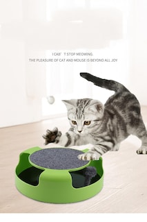 Foto 3 | Ratón Giratorio Con Forma De Rompecabezas Con Forma De Gato (huoguo) - Venta Internacional.