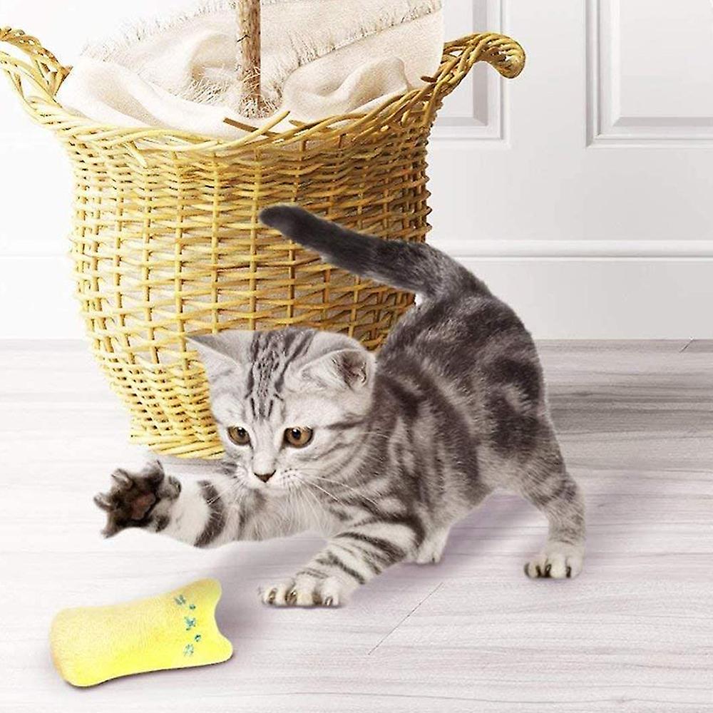Foto 4 pulgar | Juego Interactivo De 5 Juguetes De Peluche Con Forma De Pulgar Para Gatos - Venta Internacional.