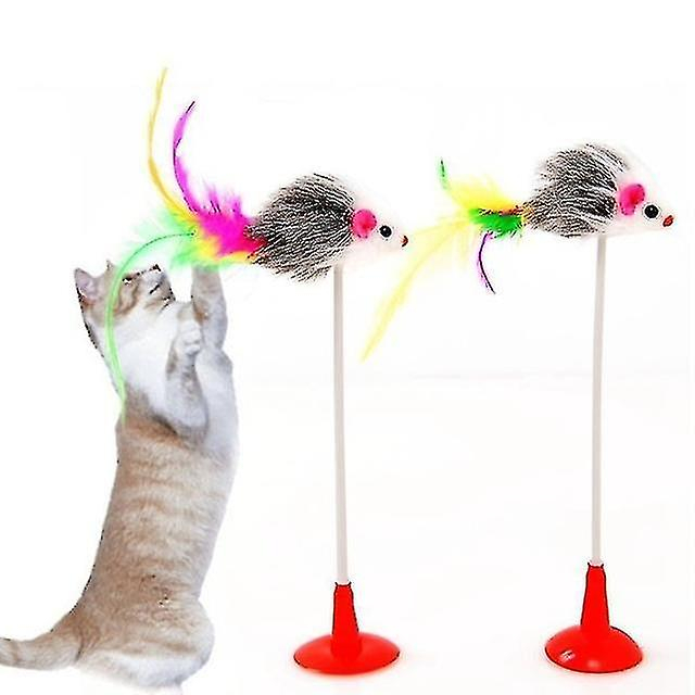 Juguete Para Gatos Con Forma De Jaula Para Pájaros, 2 Unidades, Con Flequillo Vertical - Venta Internacional.