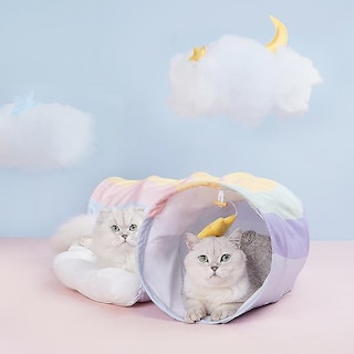 Foto 1 | Juguetes Interactivos Para Mascotas Cat Toys, Túnel Para Gatos, Gatitos Y Nidos - Venta Internacional.