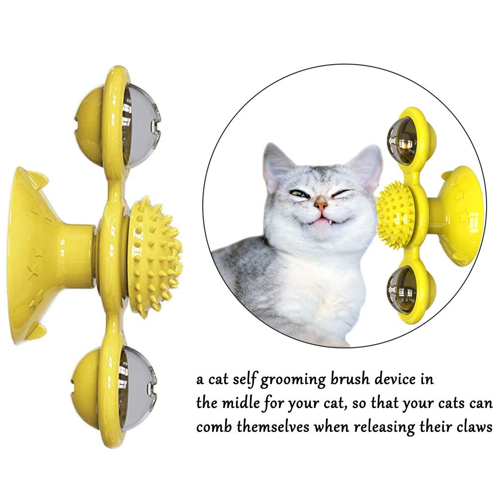 Molino Giratorio De Juguete Interactivo Para Mascotas, Con Forma De Molino De Viento, Para Gatos - Venta Internacional.