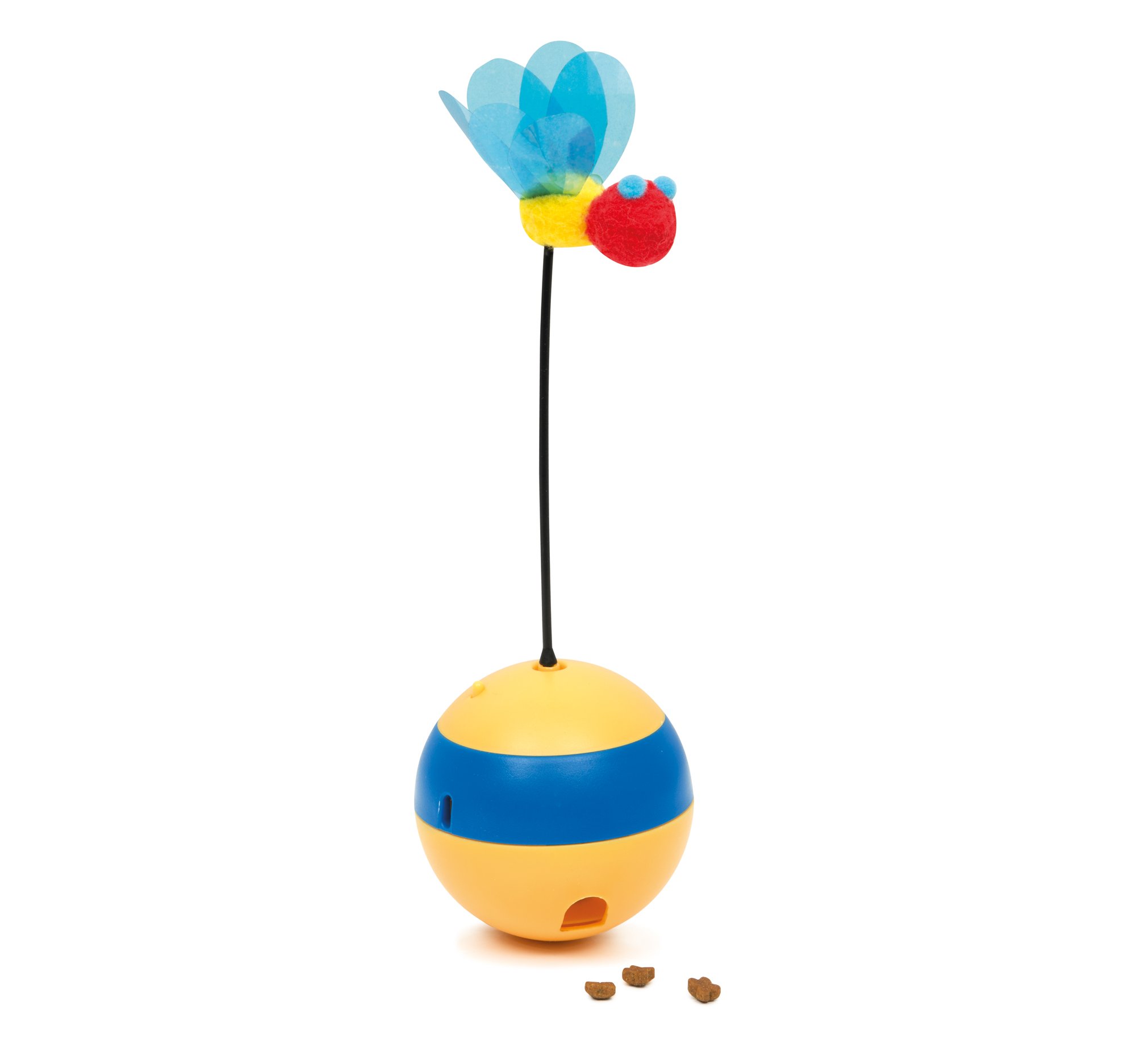 Foto 2 pulgar | Juguete Interactivo Para Gatos Catit Play Spinning Bee Con Dispensador De Golosinas - Venta Internacional.