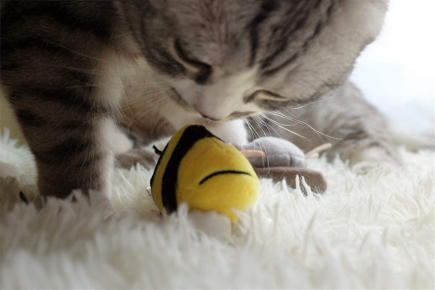 Foto 4 pulgar | Juguete Interactivo Para Gatos Huoguo Animal Sound Squeaking Cat - Venta Internacional.