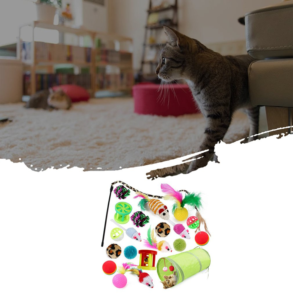 Foto 5 pulgar | Túnel Plegable Colorido De Cat Toys Sanlin Beans Con 4 Orificios - Venta Internacional.