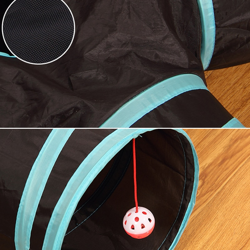 Foto 3 pulgar | Juguete Plegable Para Interiores Y Exteriores Cat Tunnel Sanlin Beans Con 5 Agujeros - Venta Internacional.