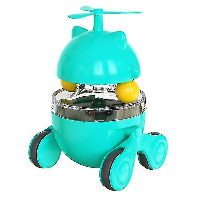 Divertido Vaso De Juguete Para Perros Y Gatos, Bola De Comida Con Fugas, Color Azul - Venta Internacional.