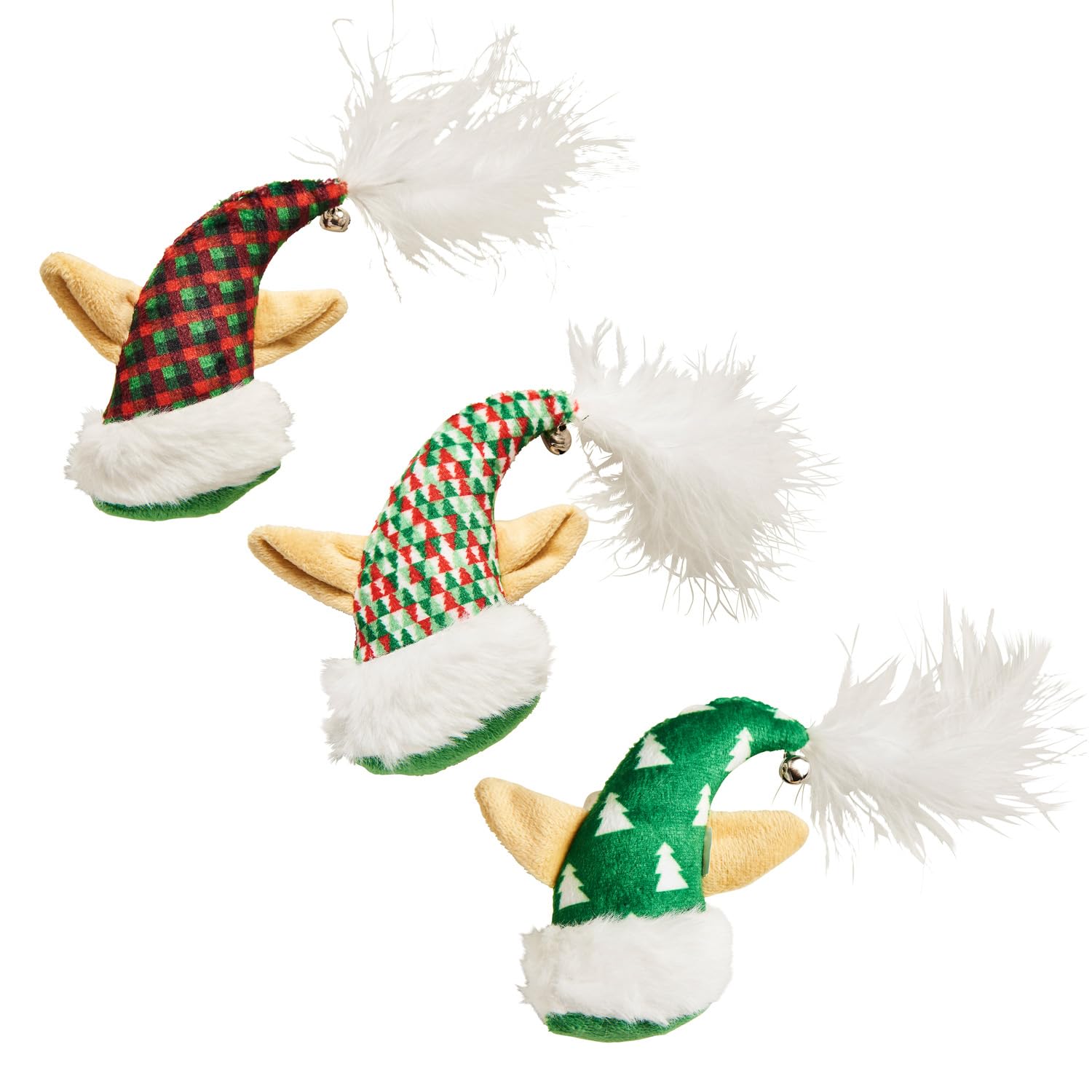 Foto 2 pulgar | Gorro Catnip Toy Ethical Products Spot Holiday Elf, Surtido De 4 - Venta Internacional.