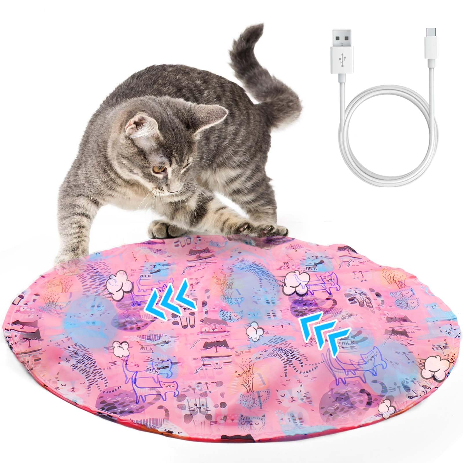 Juguete Interactivo Para Gatos Mity Rain Para Gatos De Interior Con Pelota - Venta Internacional.