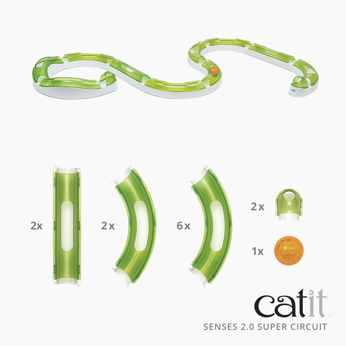 Foto 4 pulgar | Juguete Interactivo Para Gatos Catit Senses 2.0 Super Circuit - Venta Internacional.