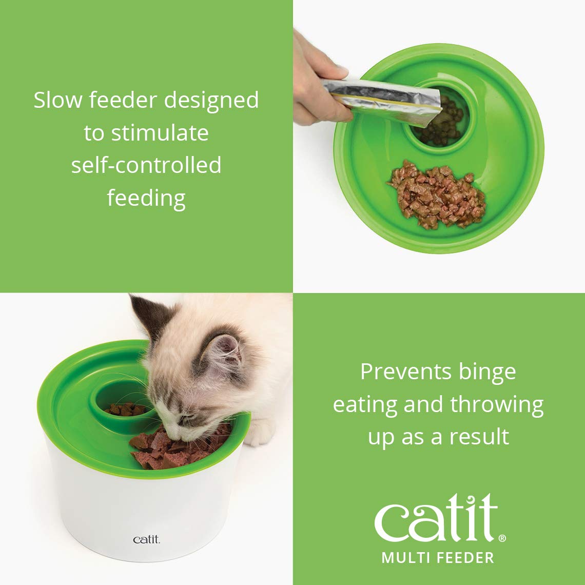 Foto 4 pulgar | Juguetes Interactivos Para Gatos Catit Senses 2.0 Con Alimentador Múltiple - Venta Internacional.