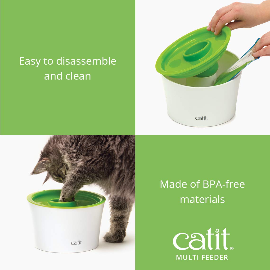 Foto 6 pulgar | Juguetes Interactivos Para Gatos Catit Senses 2.0 Con Alimentador Múltiple - Venta Internacional.