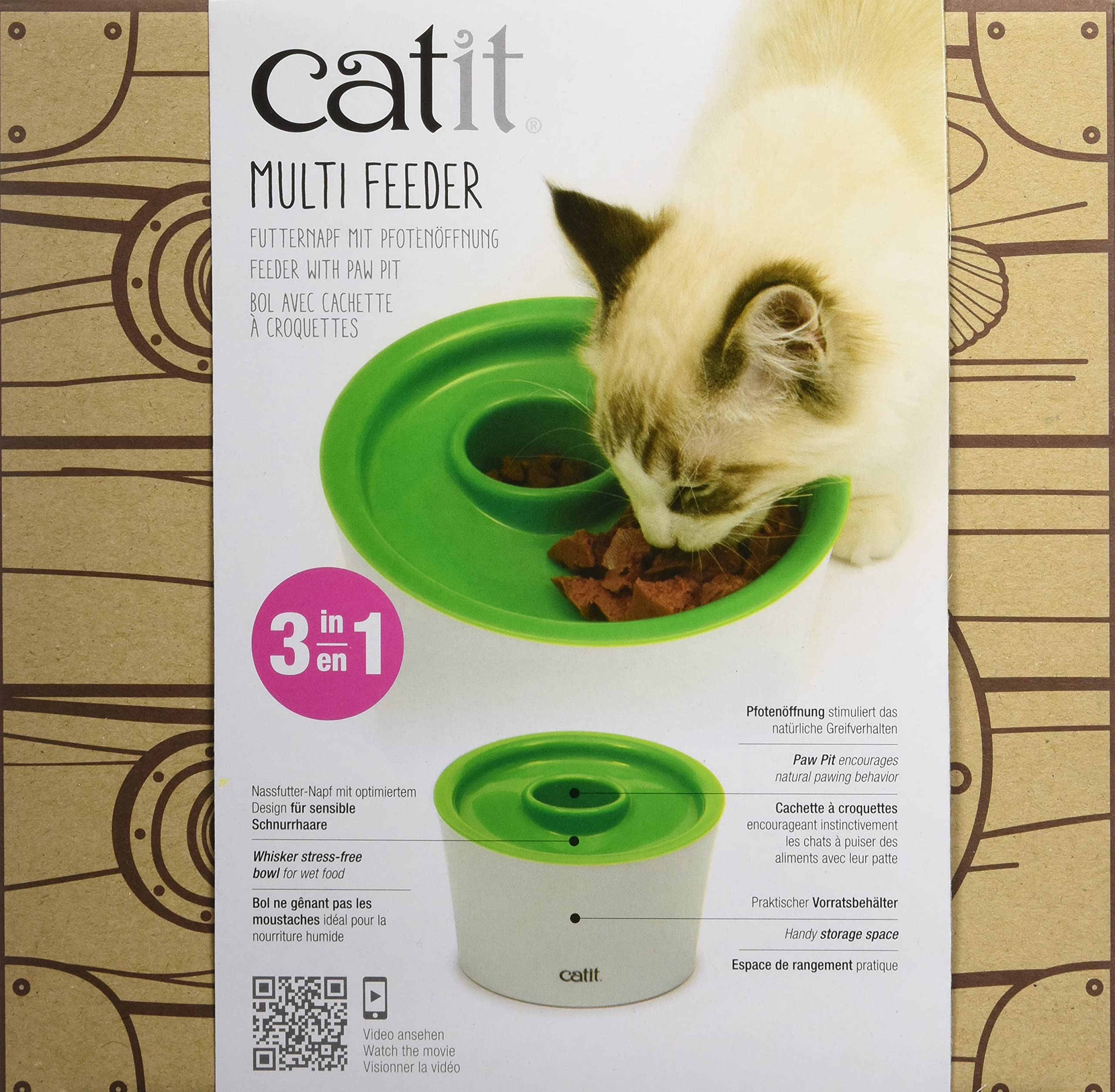 Foto 7 pulgar | Juguetes Interactivos Para Gatos Catit Senses 2.0 Con Alimentador Múltiple - Venta Internacional.