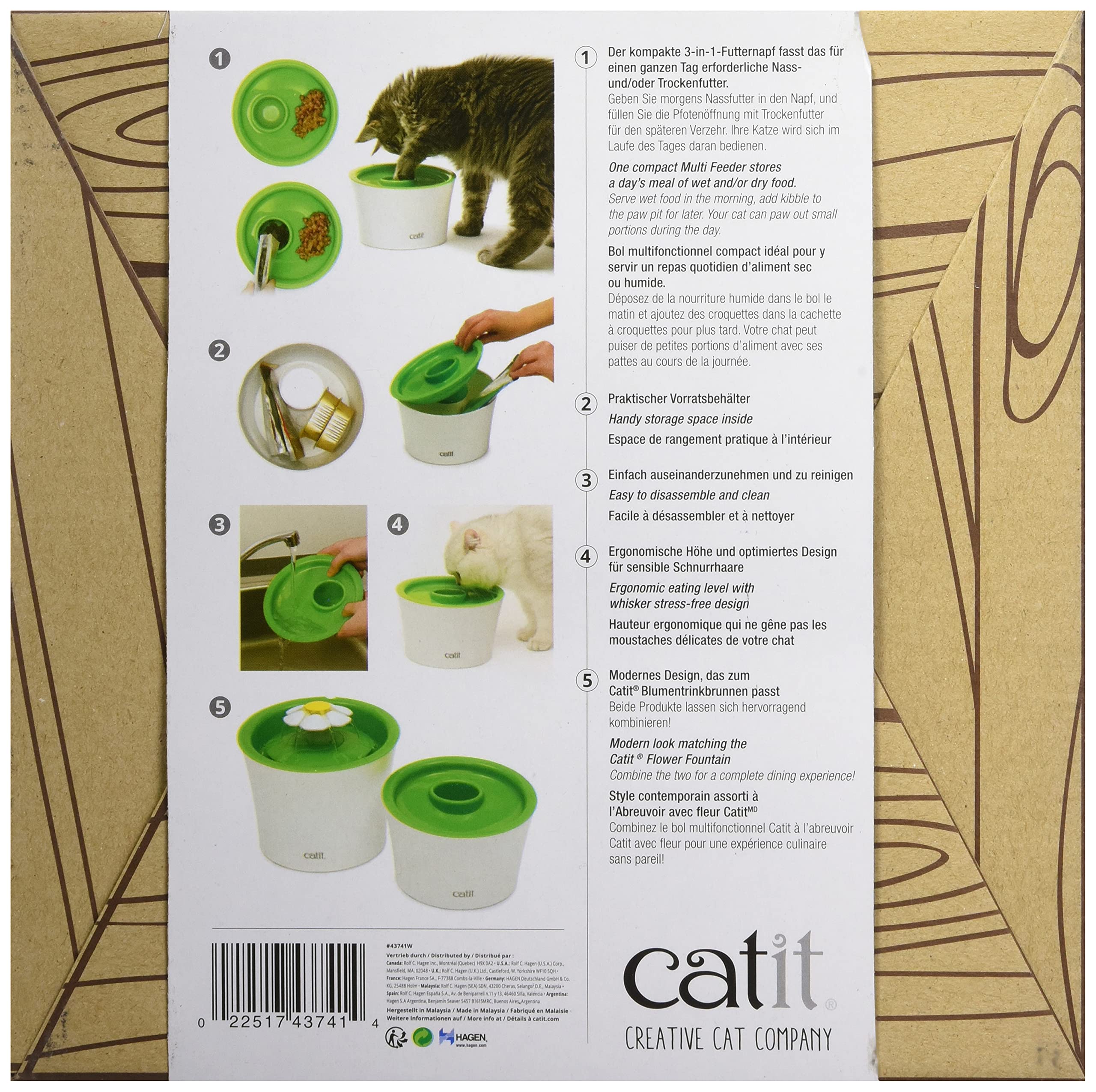 Foto 8 pulgar | Juguetes Interactivos Para Gatos Catit Senses 2.0 Con Alimentador Múltiple - Venta Internacional.