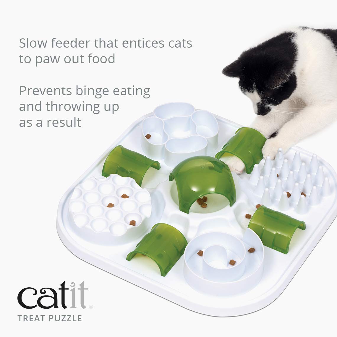 Foto 3 pulgar | Juguete Interactivo Para Gatos Catit Play Cat Treat Puzzle 43010, Blanco - Venta Internacional.