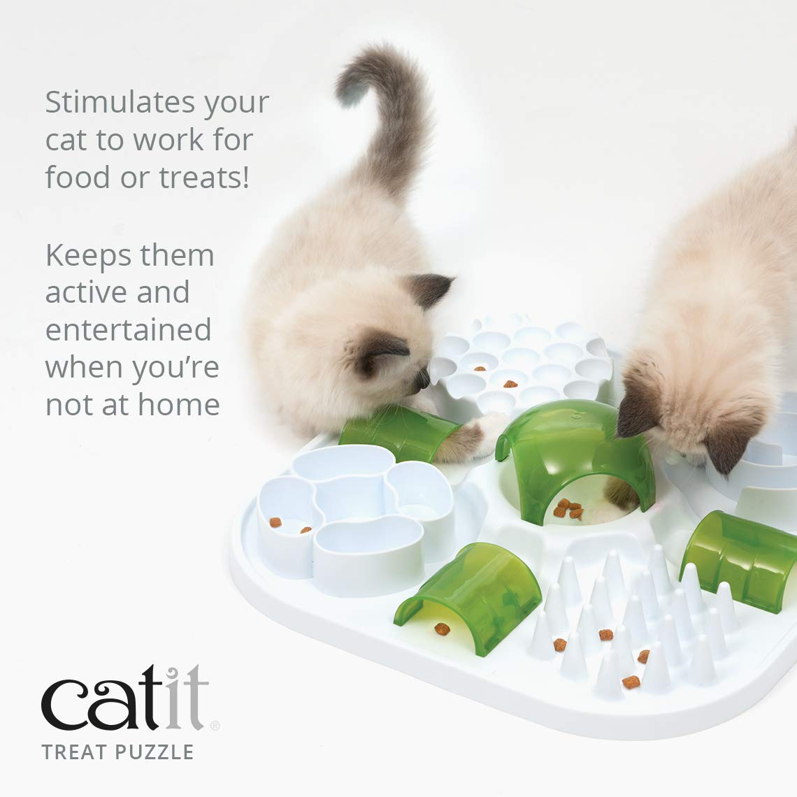 Foto 4 pulgar | Juguete Interactivo Para Gatos Catit Play Cat Treat Puzzle 43010, Blanco - Venta Internacional.