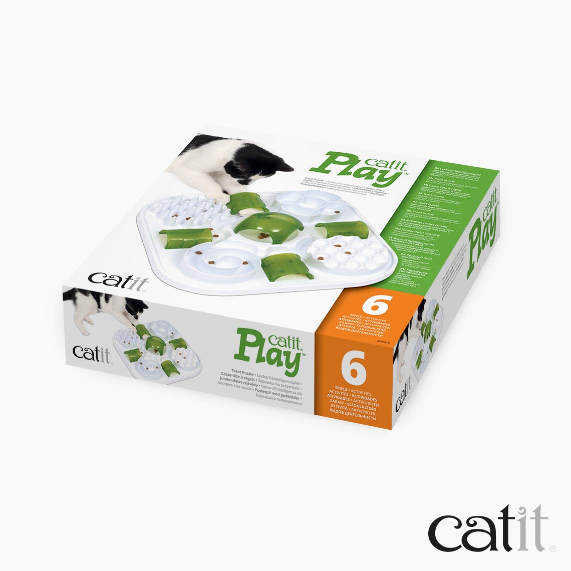 Foto 8 pulgar | Juguete Interactivo Para Gatos Catit Play Cat Treat Puzzle 43010, Blanco - Venta Internacional.