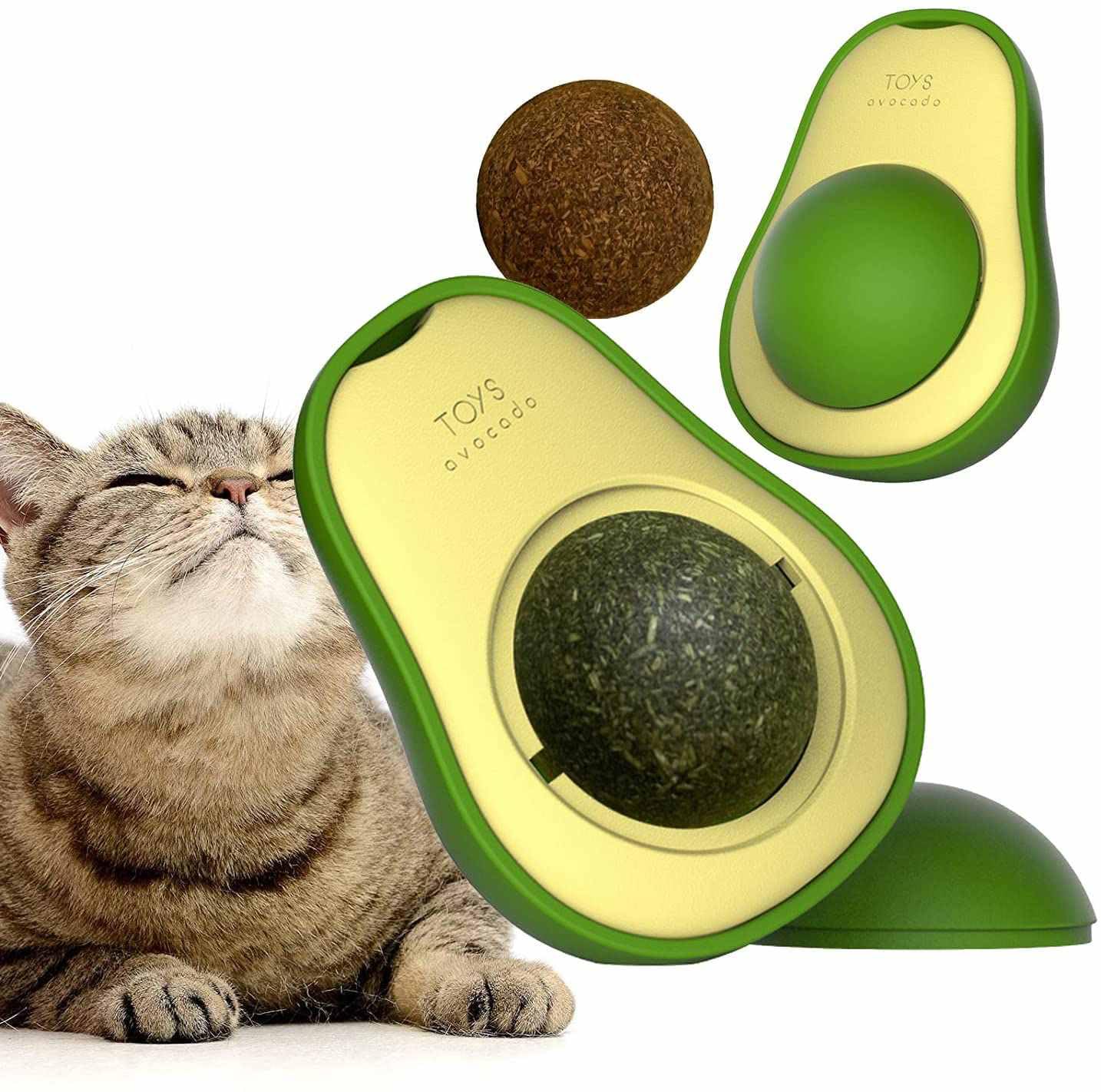 Foto 2 pulgar | Golosinas Orgánicas De Aguacate Y Hierba Gatera Para Gatos Toy Para La Salud Bucal - Venta Internacional.