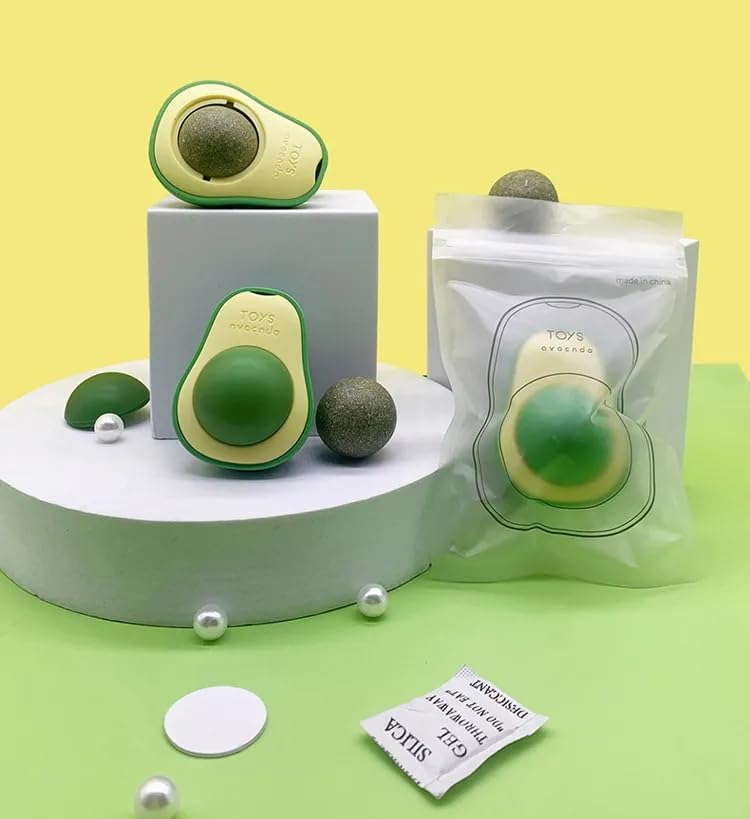 Foto 3 pulgar | Golosinas Orgánicas De Aguacate Y Hierba Gatera Para Gatos Toy Para La Salud Bucal - Venta Internacional.