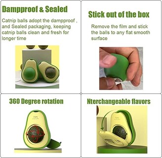 Foto 6 | Golosinas Orgánicas De Aguacate Y Hierba Gatera Para Gatos Toy Para La Salud Bucal - Venta Internacional.