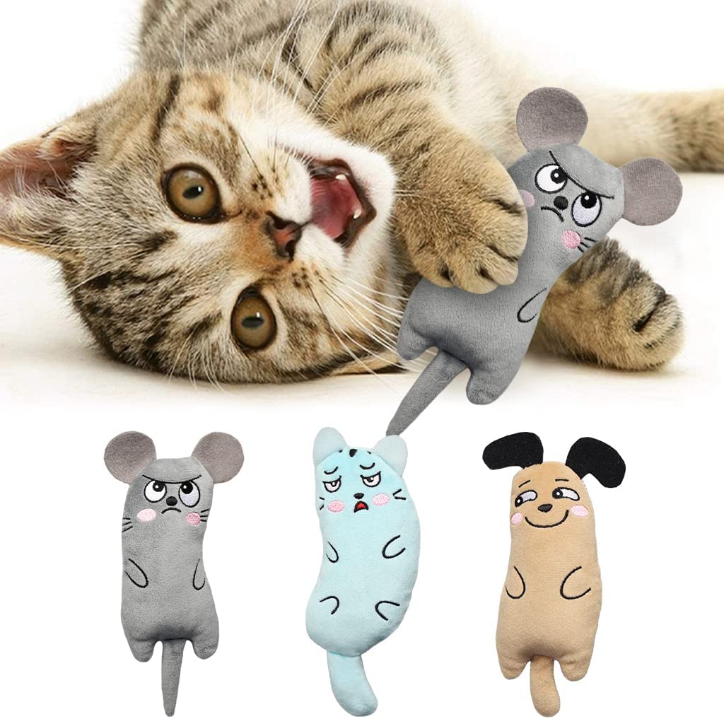 Catnip Toys Huoguo Para Gatos Resistentes A Las Mordeduras, 3 Unidades - Venta Internacional.