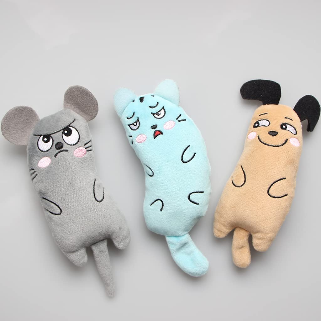 Foto 3 pulgar | Catnip Toys Huoguo Para Gatos Resistentes A Las Mordeduras, 3 Unidades - Venta Internacional.