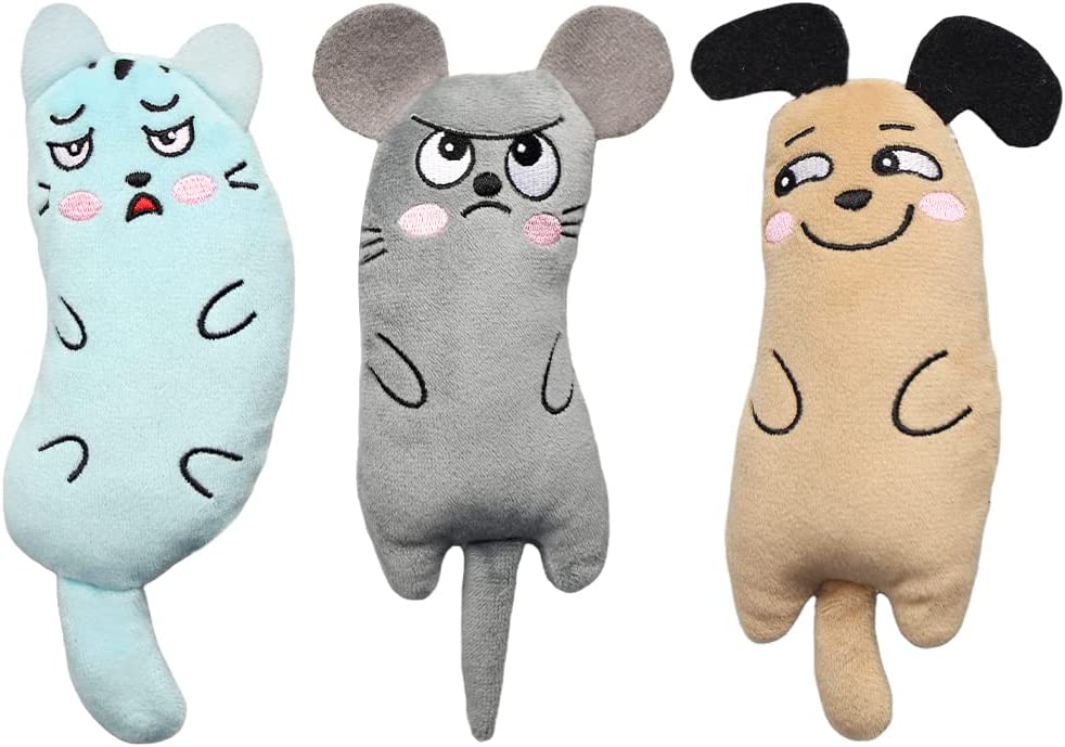 Foto 5 | Catnip Toys Huoguo Para Gatos Resistentes A Las Mordeduras, 3 Unidades - Venta Internacional.