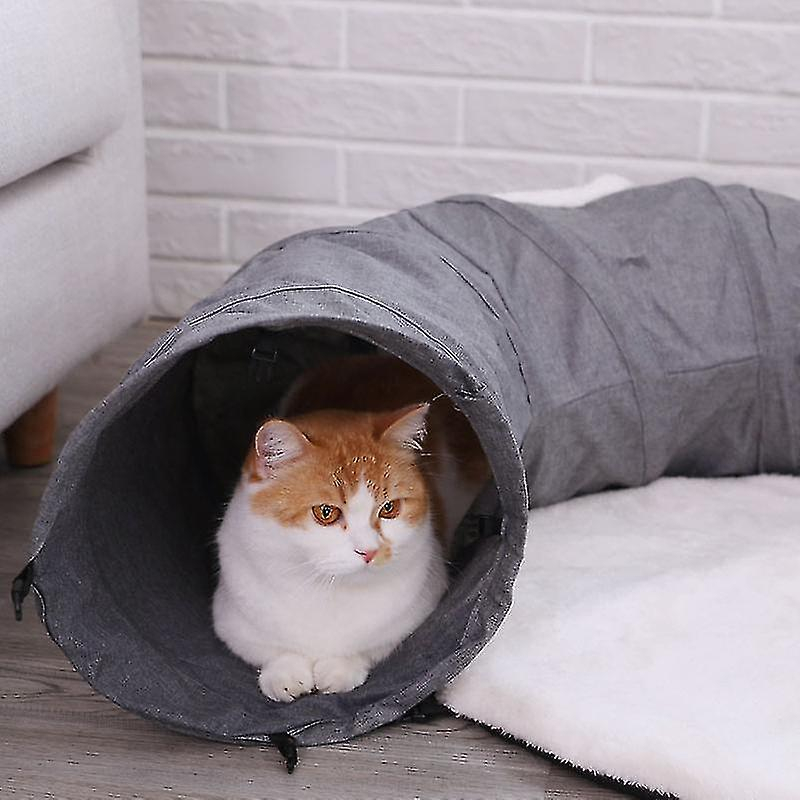 Foto 4 pulgar | Juguete Tipo Túnel Para Gatos Huoguo Petcat Para Hacer Ejercicio Y Esconderse - Venta Internacional.