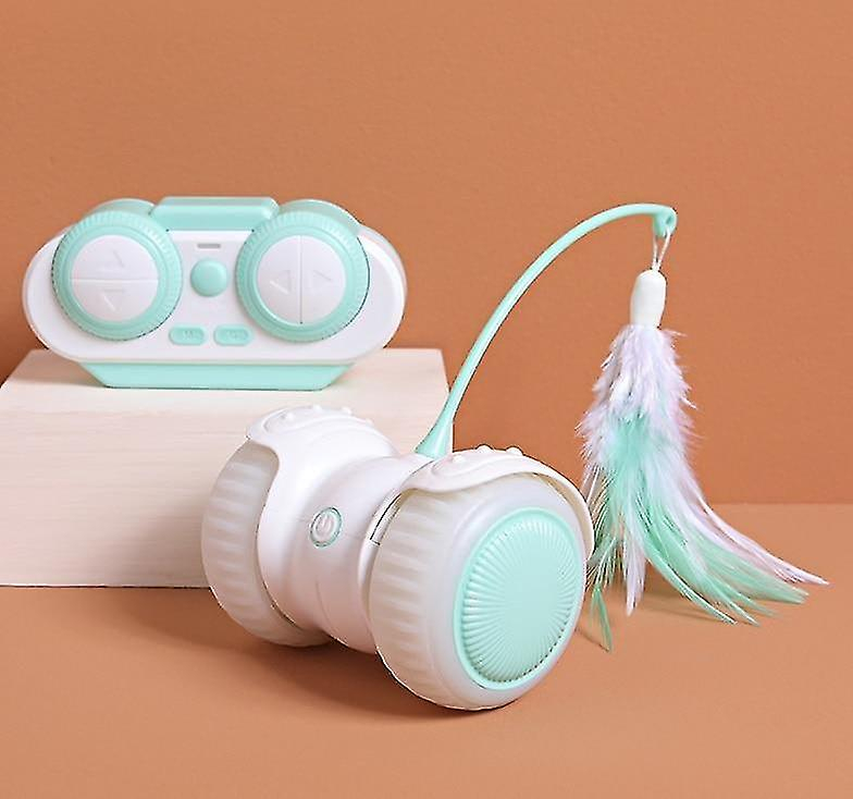 Foto 4 pulgar | Coche Eléctrico Para Burlarse De Cat Toy Huoguo Con Control Remoto Led - Venta Internacional.