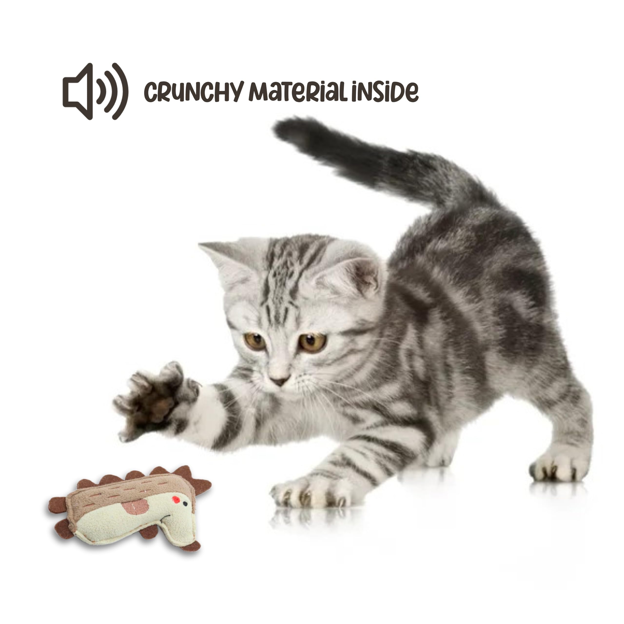 Foto 5 pulgar | Juego De Juguetes Catnip Cat, Juguetes Masticables Para Gatos, Paquete De 4 - Venta Internacional.