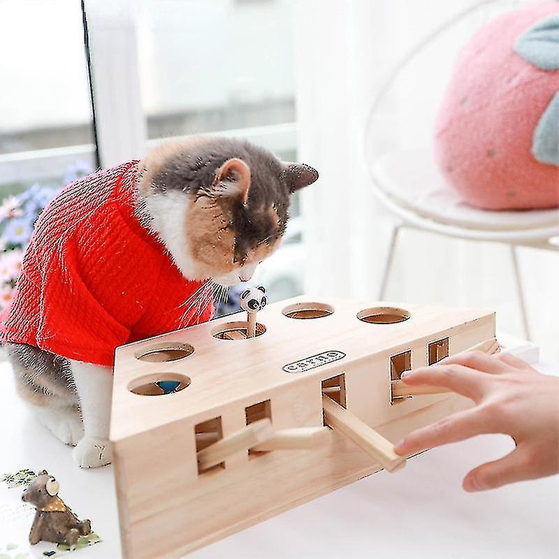 Juguete Para Gatos Huoguo Square Interactive Pine 0,5 Kg/0,7 Kg 73 Cm - Venta Internacional.