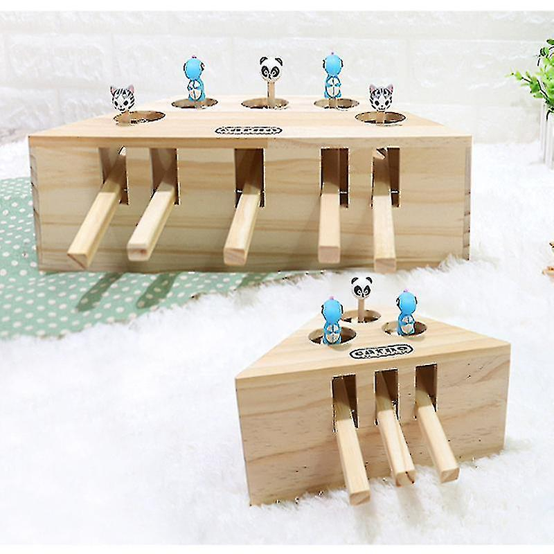 Foto 5 pulgar | Juguete Para Gatos Huoguo Square Interactive Pine 0,5 Kg/0,7 Kg 73 Cm - Venta Internacional.