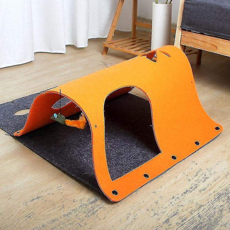 Bañeras Para Pájaros Con Forma De Jaula Para Pájaros, Combinación De Fieltro, Túnel Para Gatos, Nara - Venta Int
